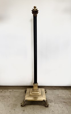 Lot 542 - An Edwardian style standard lamp base,...