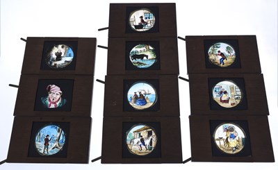 Lot 174 - A collection of ten animated single lever...