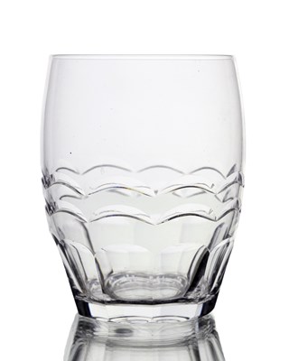 Lot 441 - Stuart and Sons for Cunard, an Art Deco glass...