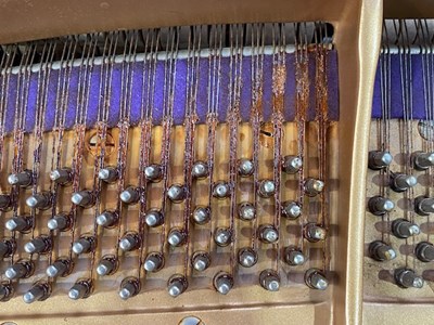 Lot 571 - Kawai, a KG-1D boudoir grand piano, bright...