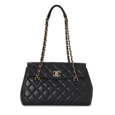 Lot 330 - Chanel, a black quilted Misia Camera Fap handbag.