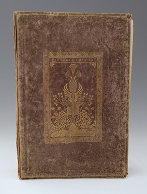 Lot 240 - Jones, Owen, 1868, Grammar of Ornament,...