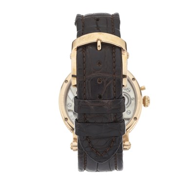 Lot 244 - H. Moser & Cie., limited edition a rose metal Henry Moser II wrist watch