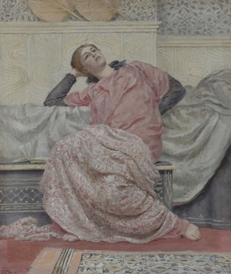 Lot 292 - Follower of Albert Joseph Moore, An Open Book,...
