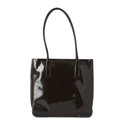 Lot 481 - Prada, a vintage brown leather tote.