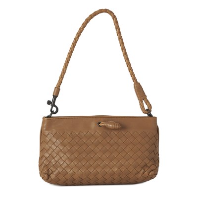 Lot 293 - Bottega Veneta, a small Intrecciato leather handbag.