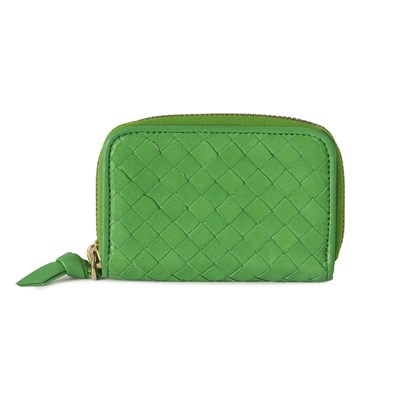 Lot 297 - Bottega Veneta, an Intrecciato coin purse.