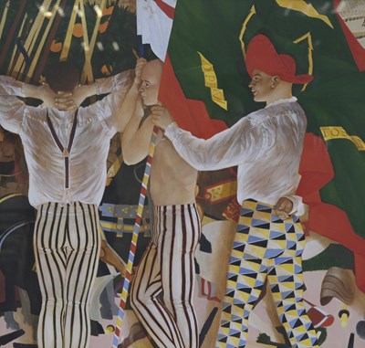 Lot 348 - Alan King (British, 1946-2013), We Reigned...