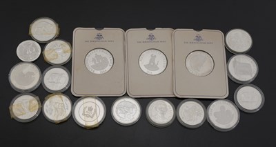 Lot 273 - A collection of twentieth-century silver coins,...