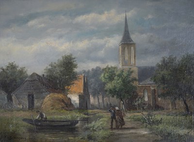 Lot 322 - Pieter Adriaan C. Schipperus (Dutch,...