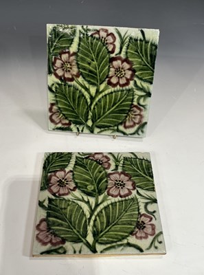 Lot 28 - William de Morgan for Sands End Pottery, two...