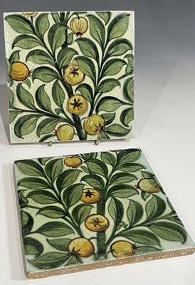 Lot 36 - William de Morgan for Sands End Pottery, two...