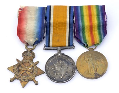 Lot 704A - A Great War medal group for 30540 Warrant...