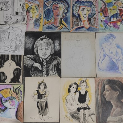 Lot 282 - Jerzy Faczynski (Polish, 1917-1994), a folder...