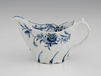 Lot 715 - Lowestoft, a blue and white porcelain low...