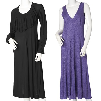 Lot 392 - Jean Muir, two vintage dresses.