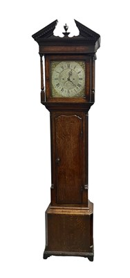 Lot 387 - Newby, Kendall, a George III thirty-hour oak...
