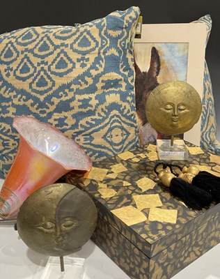 Lot 29 - Two feather filled cushions in 'Tenganan'...