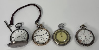 Lot 216 - A collection of pocket watches including a...