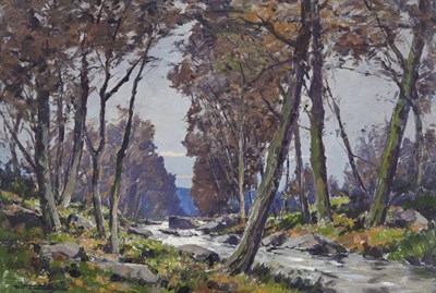 Lot 315 - Leon Launay (French, 1890-c.1956), Bords de...
