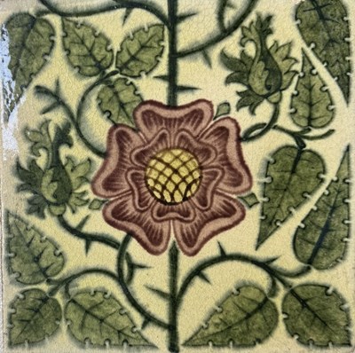 Lot 20 - William de Morgan for Sands End pottery, an...