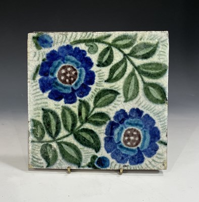 Lot 18 - William de Morgan for Merton Abbey, a Flowers...