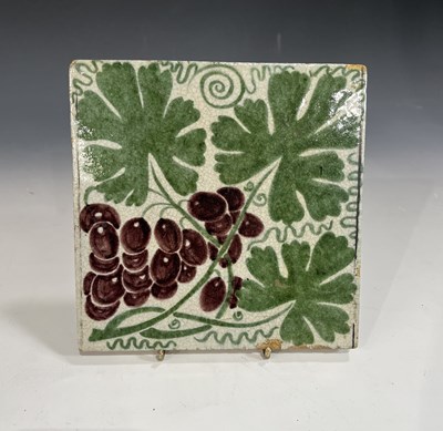 Lot 9 - William de Morgan for Merton Abbey, a Vine...