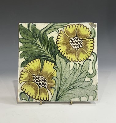 Lot 11 - William de Morgan for Sands End pottery, a K L...