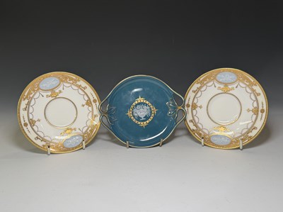 Lot 92 - Minton: a prototype Classical Cameo trinket...