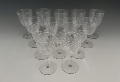 Lot 417 - A suite of Arts and Crafts wine and port...