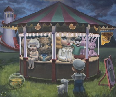 Lot 420 - Xue Wang (Chinese, 1980), The Night Kiosk,...