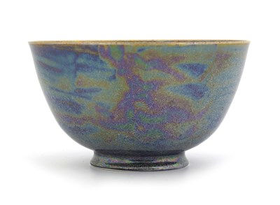 Lot 595 - Ruskin Pottery, an eggshell Lustre bowl, 1920,...