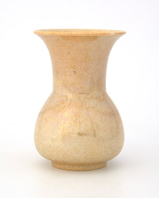 Lot 570 - Ruskin Pottery, a Lustre vase, 1922, conical...