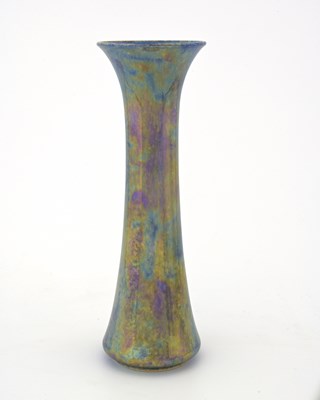 Lot 583 - Ruskin Pottery, a Lustre vase, 1925, slender...