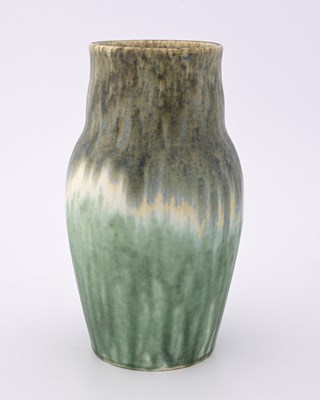Lot 572 - Ruskin Pottery, a Crystalline Glaze vase, 1932,...