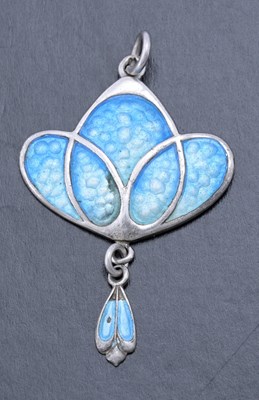 Lot 80 - James Fenton, an Arts and Crafts silver and...
