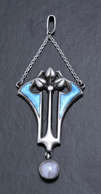 Lot 69 - Charles Horner, an Arts and Crafts silver,...