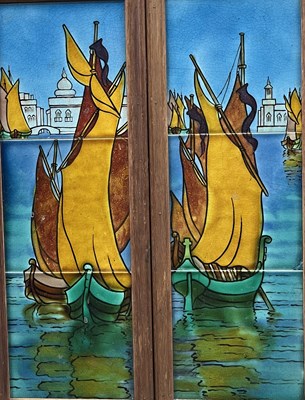 Lot 174 - Thomas Foy Evans for Pilkington, a pair of...