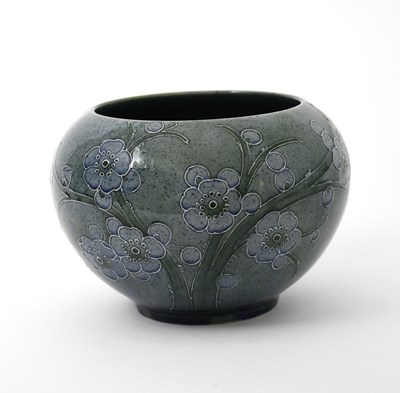 Lot 31 - 'Prunus; a rare Moorcroft Pottery vase...