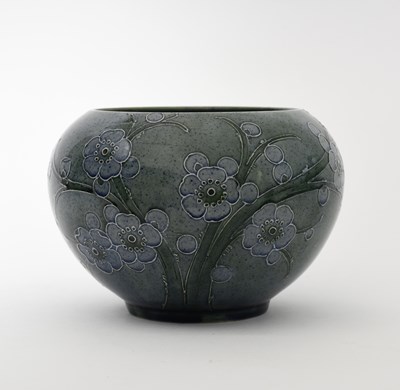 Lot 31 - 'Prunus; a rare Moorcroft Pottery vase...