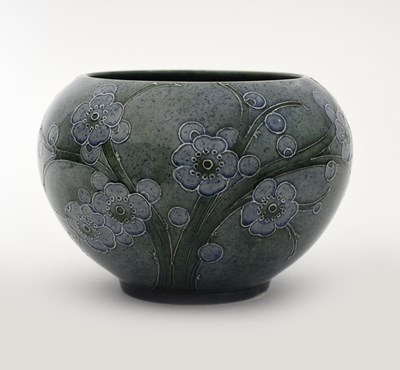 Lot 31 - 'Prunus; a rare Moorcroft Pottery vase...