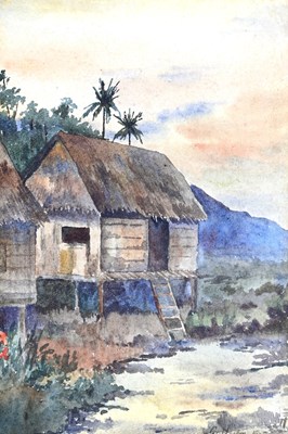 Lot 293 - George Chinnery (British, 1774-1852), Village...