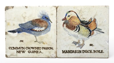 Lot 165 - Stella R Crofts (1898-1964) Mandarin Duck Male,...