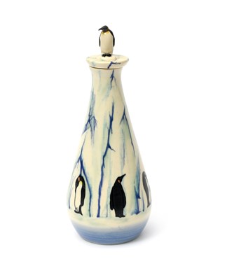 Lot 246 - 'Penguin' a Dennis China Works vase and cover...