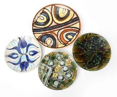 Lot 226 - A Poole Pottery Studio plate possibly designed...