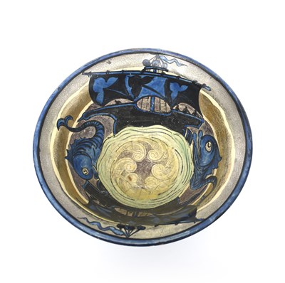Lot 158 - A John Pearson earthenware bowl, flaring...