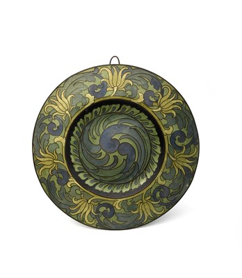 Lot 456 - A rare Clement John Heaton cloisonné enamel...