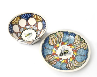 Lot 346 - David Burnham Smith (1937-2019) bowl, 1997...