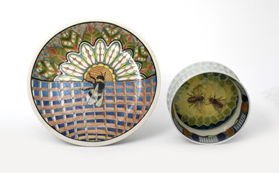 Lot 347 - David Burnham Smith (1937-2019) plate, 1998...