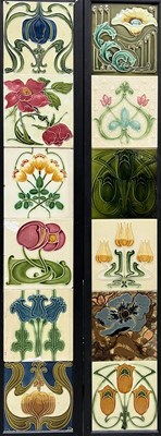 Lot 88 - A collection of dust pressed and relief...